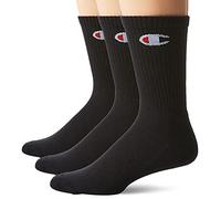 Champion LIFE Men's 3-Pack Athletic Life-C Logo Embroidered Crew Socks