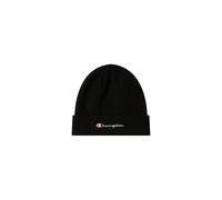 Champion Lifestyle Caps (806064) -Recycled Acrylic Knitted Yarn Embroidered Script Logo Bonnet, Noir (KK001), Taille Unique Mixte