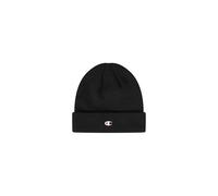 Champion Lifestyle Caps (806065) - Recycled Acrylic Knitted Yarn Embroiedered C-Logo Casquette, Noir, Taille Unique Unisexe - Adulte FW24, Noir, Taille Unique