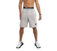 Champion Short en Jersey Graphique, Gris Oxford, Taille M Homme