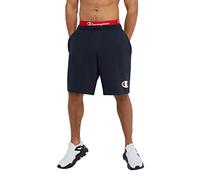 Champion Sport léger, Short de Basket-Ball en Coton pour Homme, 25,4 cm (Grands et Hauts), Logo C Bleu Marine, 4XL Taille