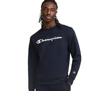 Champion Logo Powerblend® Crew Script (GF88H Y06794) pour Homme, Bleu Marine/Champion Script, XXL