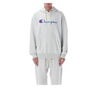 Champion - Logo Sweat à capuche - Homme - Sweatshirts et sweats à capuche - Gris - Taille: L