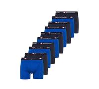 Champion Core x2 Boxeur ajusté, Bleu & Bleu Marine, XL (Lot de 2) Homme