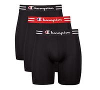 Champion Lot de 3 Boxers Performance pour Homme Boxeur ajusté, Noir, XL