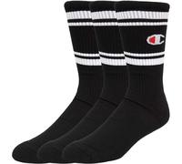 Champion Lot de 3 paires de chaussettes avec logo, NBK/NBK, 39-42