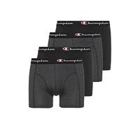 Champion Core x2 Boxeur ajusté, Nero & Grigio Melange Scuro, L (Lot de 2) Homme