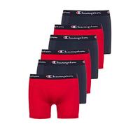 Champion Lot de 6 boxers pour homme - Sous-vêtements, Rouge/Bleu, XL