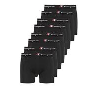 Champion Lot de 8 boxers pour homme - Sous-vêtements - Couleur : noir - Taille S, Noir , S