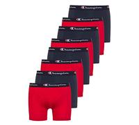 Champion Core x2 Boxeur Ajust, Bleu Marine & Rouge, M (Lot de 2) Homme
