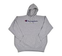 Champion Men's Big and Tall Script Logo Pullover Hoodie
