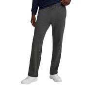 Champion Men's Open Bottom Light Weight Jersey Sweatpant, Granite Heather, X-Large