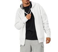 Champion Men's Powerblend® Fleece Full Zip Jacket L White