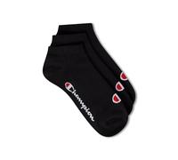 Champion Mixte Core Socks 3pp Sneaker Chaussettes, Noir, 35-38 EU