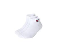 Champion Chaussettes Basics Mixte – Lot de 3 courtes – Blanc – 39-42 EU