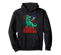 Champion Mondial de Baseball T-Rex Dinosaure Vintage B-Movie Sweat à Capuche