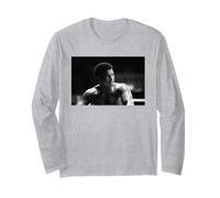 Champion Muhammad Ali d'entraînement pour Richard Dunn Fight Boxing Manche Longue