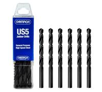 Champion Outil de découpe US5-1/16 à usage général Jobber Drill Bits- fabriqué aux États-Unis (12 par lot), US5-3/8
