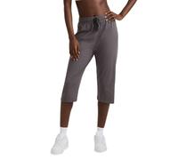 Champion Pantalon de survêtement Capri en Jersey pour Femme, Granite chiné, M