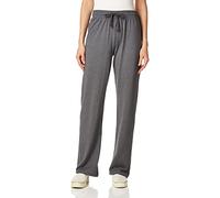 Champion Pantalon en Coton pour Femme, Pantalon de survêtement en Tricot avec Cordon de Serrage, Patch C, Entrejambe de 80 cm, Granite chiné, Taille L