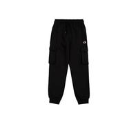 Champion Pantalon Joggers Cargo en Sweat-shirt pour Enfants et Garçons 306877, Noir , 7-8 ans