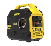 Champion Power Equipment Inverseur de courant (max. puissance 3000 W, onduleur portable, autonomie jusqu'à 11,5 heures, extrêmement silencieux, groupe électrogène de secours) 93001i-EU