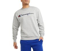 Champion Powerblend Graphic Crew Maillot de survêtement, Gris Oxford-y06794, XS Homme