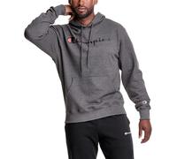 Champion Powerblend Graphic Hoodie Sweatshirt à Capuche, Script Bruyère Granite, XS Homme
