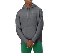 Champion Powerblend Sweat à Capuche, Granite Heather-Logo Classique Lockup, M Homme