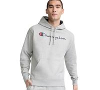 Champion Capuche en Polaire Powerblend Graphique Maillot de survêtement, Gris Oxford Script, XL Homme