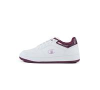 Champion RD18 Foil W Low, Baskets Femme, Blanc/Bourgogne (WW013), 38 EU, Blanc Bordeaux Ww013, 38 EU