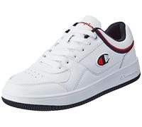 Champion Rebound Low B GS Baskets, Blanc Bleu Marine Rouge Ww008, 39 EU
