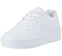 Champion Rebound Plat Metal G GS Baskets, Blanc Ww001, 36 EU