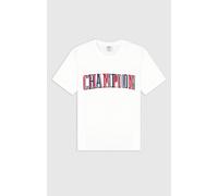 Champion Regular Fit Crewneck T-Shirt Blanc Moyen Male