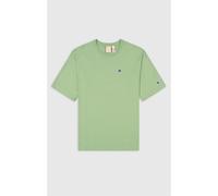 Champion Reverse Weave Box Fit T-Shirt Vert Très petit Male