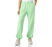 Champion Rochester 1919-Champion Logo High Waist Boyfriend Elastic Cuff Pantalon de survêtement, Vert Clair (SMG), S Femme