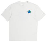 Champion Rochester 1919 Eco Future Circular Recycled Cotton Graphic S/L T-Shirt, Blanc crème, Large Hommes