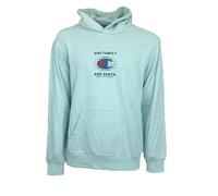 Champion Rochester 1919 Eco Future Circular Recycled Heavy Spring Terry Sweatshirt à Capuche, Bleu Pastel, L Homme