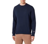 Champion Rochester 1919 Logo Heavy Poly-Fleece Crewneck Sweat, Bleu Nuit, S Homme