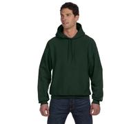 Champion S1051 Sweat à capuche avec tissage inversé S Noir - Vert - Medium