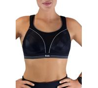 Champion Shock Absorber S5044-Ultimate Run Bra Soutien-Gorge de Sport, Opaque, Noir, 100E Femme