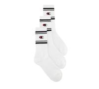 Champion Seasonal Socks 3PP C-Logo Crew, Blanc, 35-38 EU (2-5 UK) Unisexe - Adulte -FW23, Bianco
