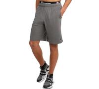 Champion Short d'entraînement pour Homme 25,4 cm, Granite chiné, Taille XL