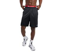 Champion Short Long en Maille avec Poches pour Homme, Noir, XXL