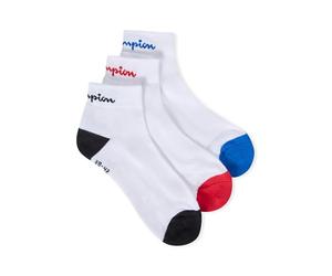 Champion Socks Basics 3pk Quarter Socks chaussettes Mixte (lot de 3)