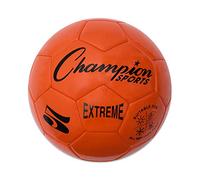 Champion Sports Extreme Series Ballon de Football Taille 5 - pour Universitaire, Professionnel et Ligue - Tous Les Temps, Doux au Toucher, rétention d'air maximale - pour Adultes, Adolescents, Orange
