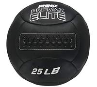 Champion Sports PRX25 Rhino Promax Elite Slam Balls, 11,3 kg, Coque Souple avec poignée antidérapante, Ballon d'exercice Mural pour l'haltérophilie, la pliométrie, Le Cross Training et la Gym à