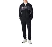 Champion Legacy-Full Zip Sweatsuit with Large Logo Survêtement, Noir (KK001), L Homme