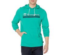 Champion Sweat à Capuche en Jersey de Poids Moyen, Graphique Sweatshirt, Script du Lever du Soleil sur Le récif Vert, XXL Homme