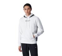 Champion - Sweat à capuche en polaire jacquard blanc - Homme - Sweatshirts et sweats à capuche - Blanc - Taille: XL